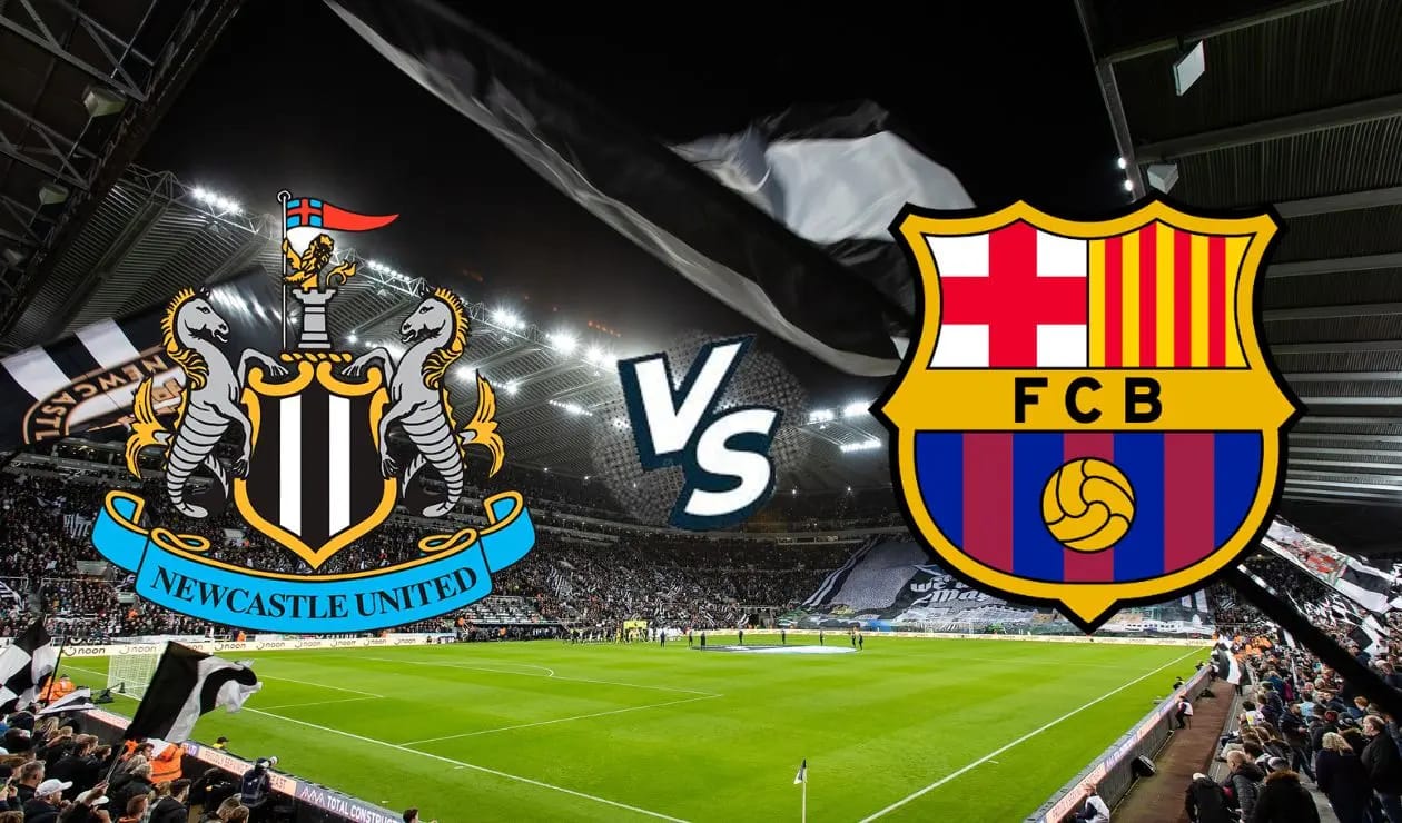 Tumbang di Kandang, Newcastle Dipermalukan Barcelona dengan Skor 1-2