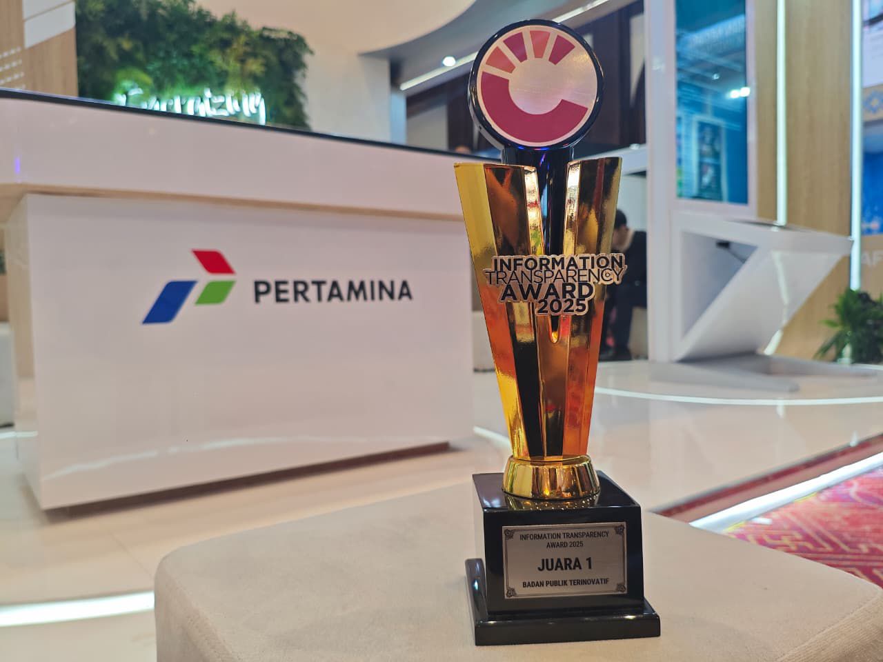 Kalahkan BUMN Lain, Pertamina Sabet Gelar Badan Publik Terinovatif 2025