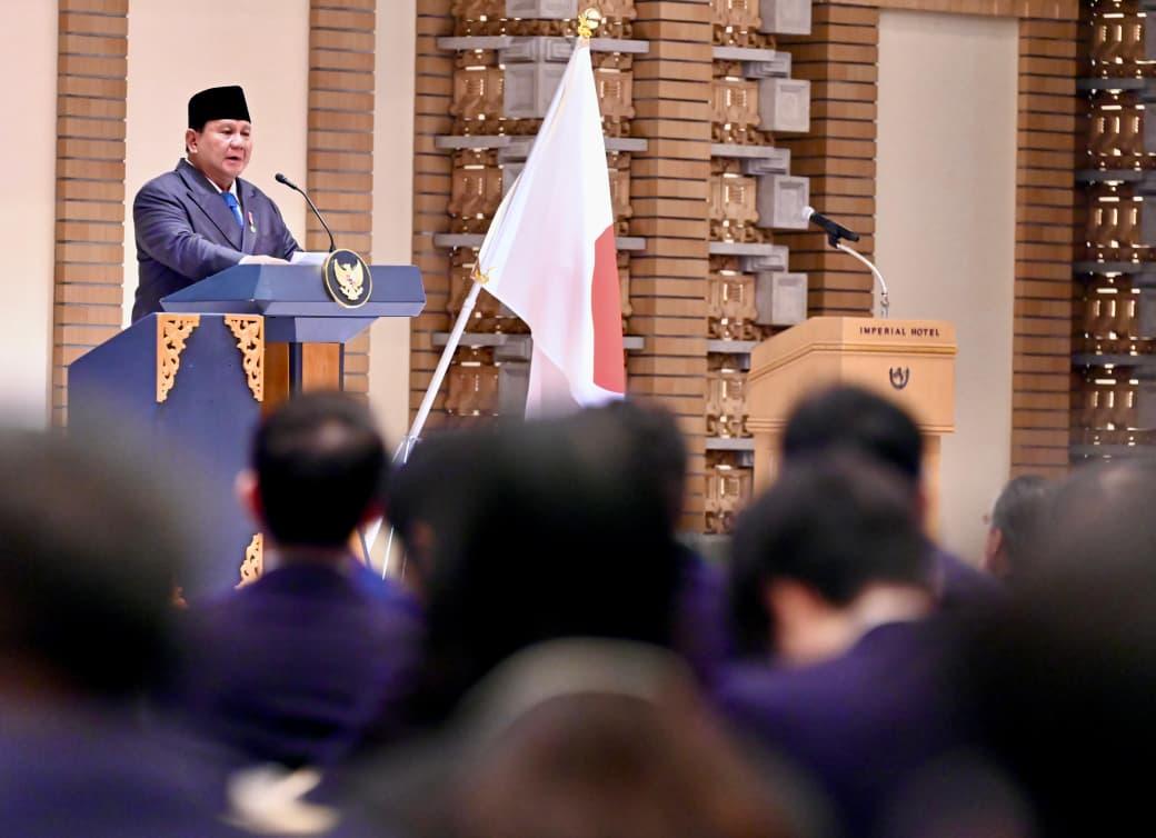 Di Forum Jepang, Prabowo Ungkap Ambisi 100 GW Energi Surya Dalam Tiga Tahun